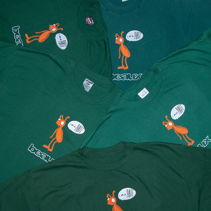 beaux Vintage T-Shirt - Forest Green